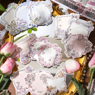 Yujian Eslite Butterfly Dream Series - Three-Dimensional Relief Note Retro Hot Stamping Student Message Note Note Paper