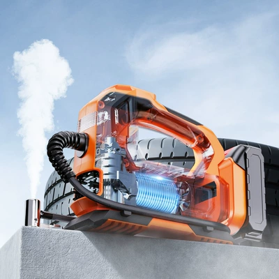 automatic inflator car high – Hava nasosu