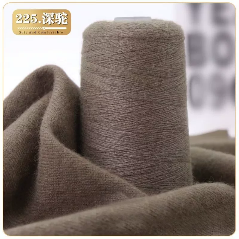 Manufacturer wholesale two-strand cashmere thread genuine cashmere thread 100 woven hand knitted scarf yarn pure DIY wool thread
