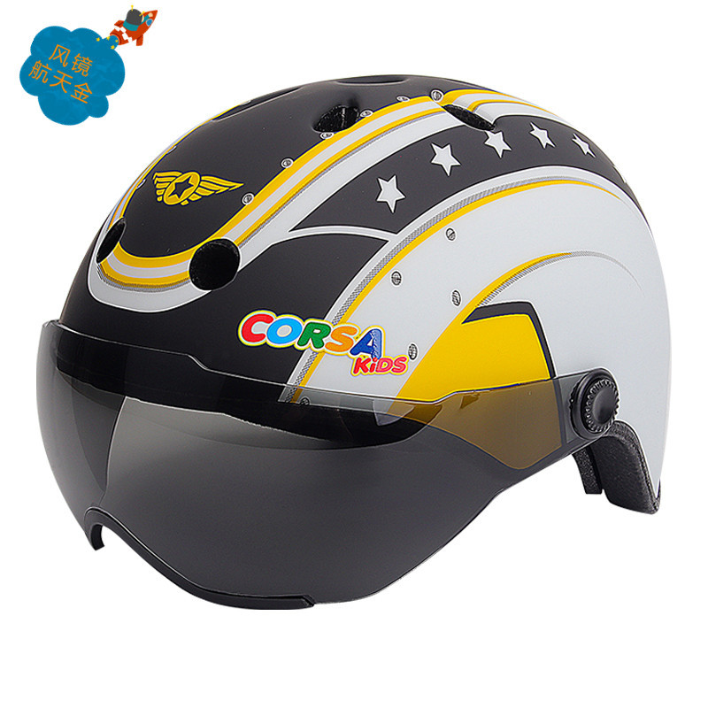 Casco de seguridad para niños CORSA cool kidsren's animal cartoon cross-border casco de bicicleta patinaje sobre ruedas balance kart.