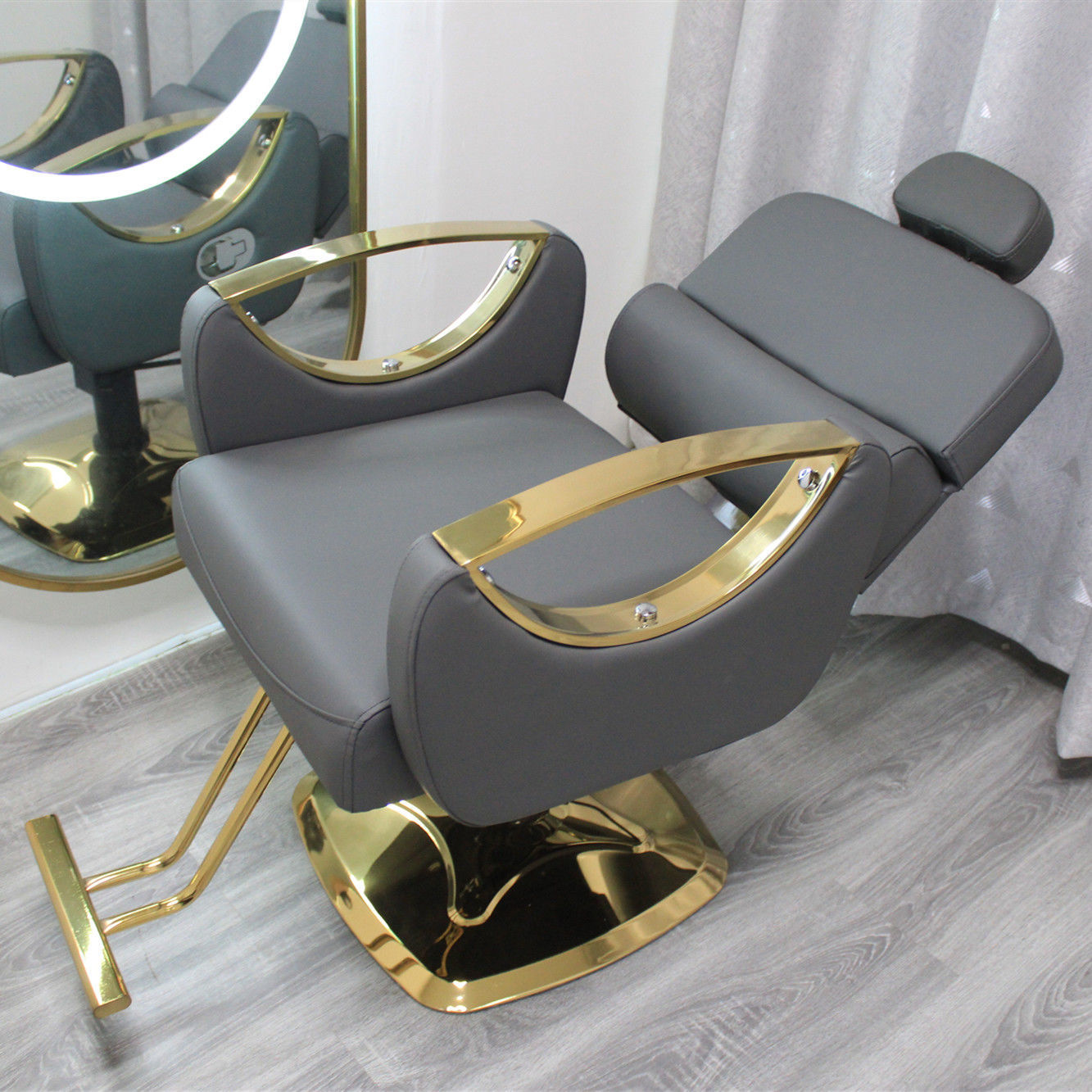 silla de peluquería, silla de elevación giratoria, silla de barbear, silla de barbear multipropósito, silla de barbear, silla de barbear