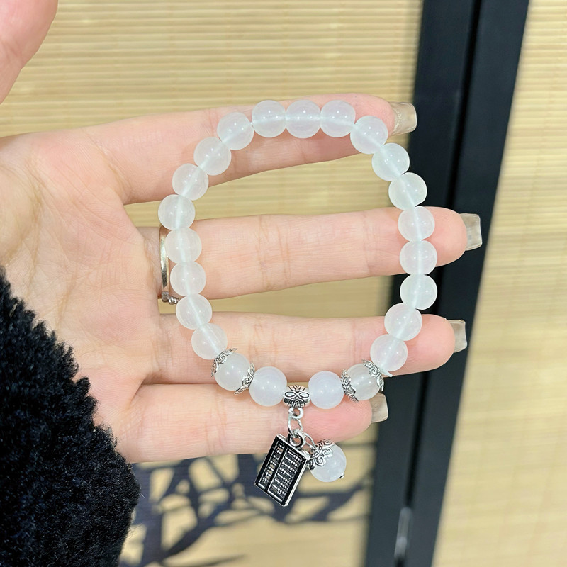 Ábaco pareja amigas pulseras artificiales hombres y mujeres pulseras regalo de cumpleaños estilo nacional nuevo hombre