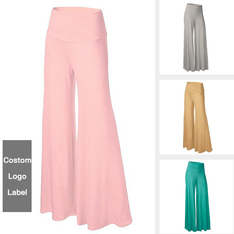 Amazon European and American Large Size Flared Pants Loose Fitness Sports Moisture-Wicking Loose Yoga Wide-Leg Trousers Amazon European and American Large Size Flared Pants Loose Fitness Sports Moisture-Wicking Loose Yoga Wide-Leg Trousers