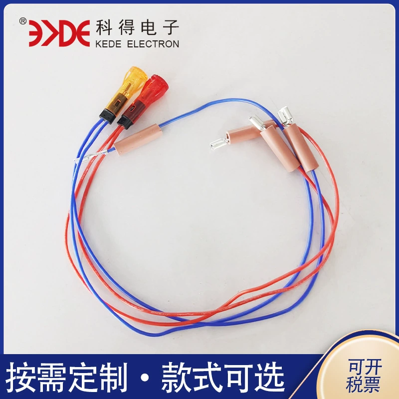 Производитель поставляет индикатор K26 неон светодиодный индикатор провода индикатор бытовой техники пластиковый индикатор