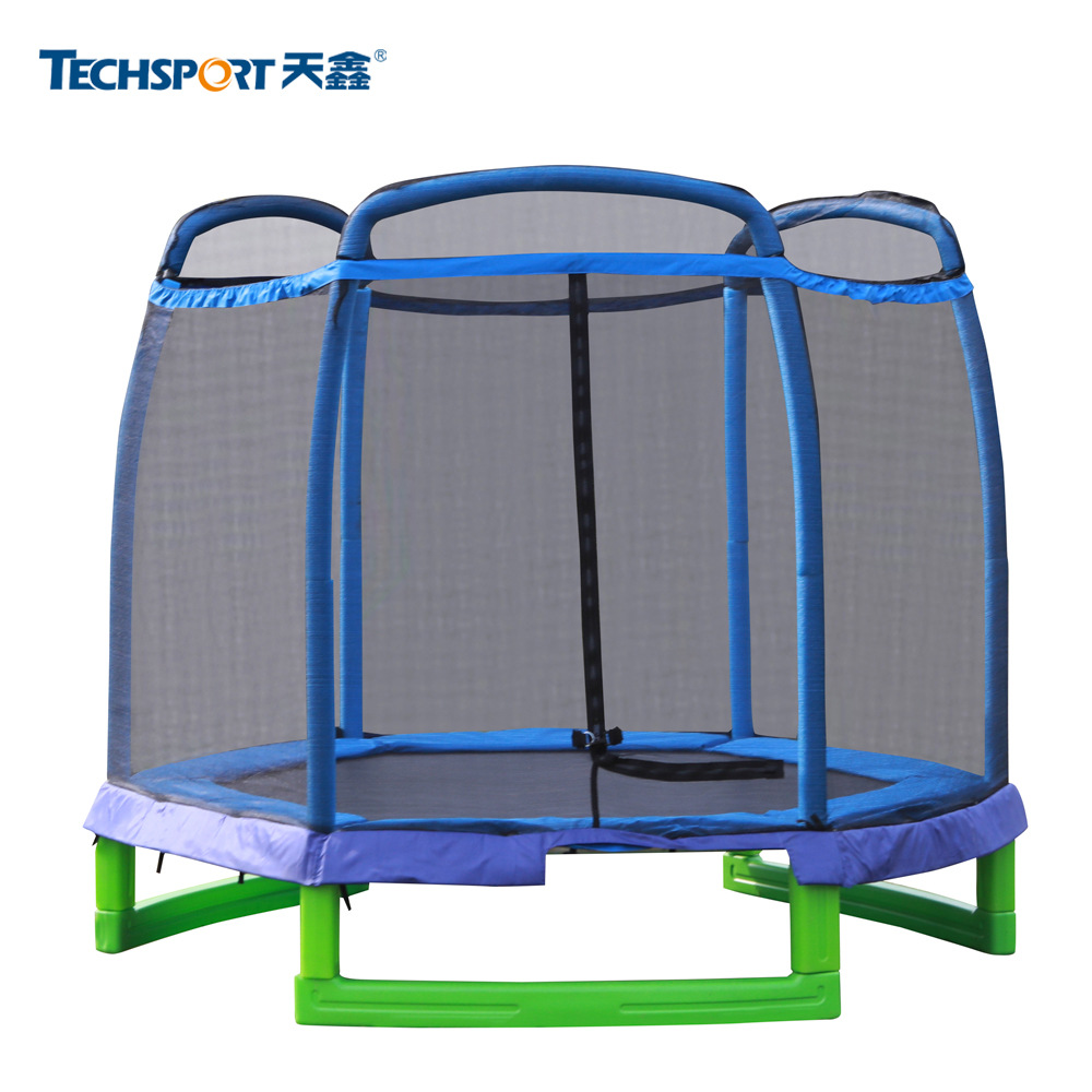 Tianxin Large Outdoor Trampoline with Protective Net for Adults and Children Outdoor Trampoline Multi-Functional Foldable Cross-Border Model