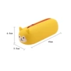 Pointed yellow puppy