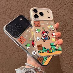 马里奥适用苹果17Promax手机壳iPhone16元气壳日韩15ins14跨境13