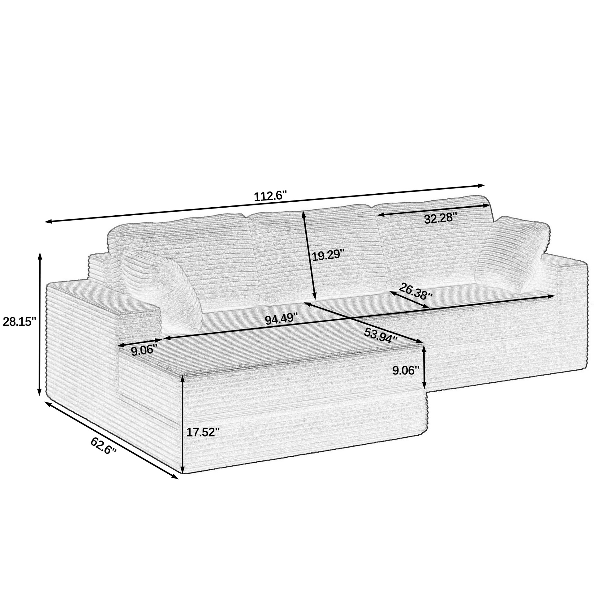 Taburete de pie de lujo ligero italiano taburete de sofá largo casero taburete de sofá de madera maciza pie de asiento taburete de sofá bloque de tofu