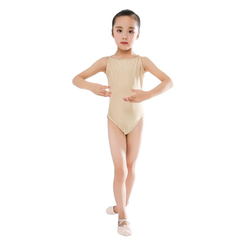 Factory Direct, танцевальная нижняя одежда для девочек, летняя детская одежда для тренировок, Детская цельная одежда-слинг для тела