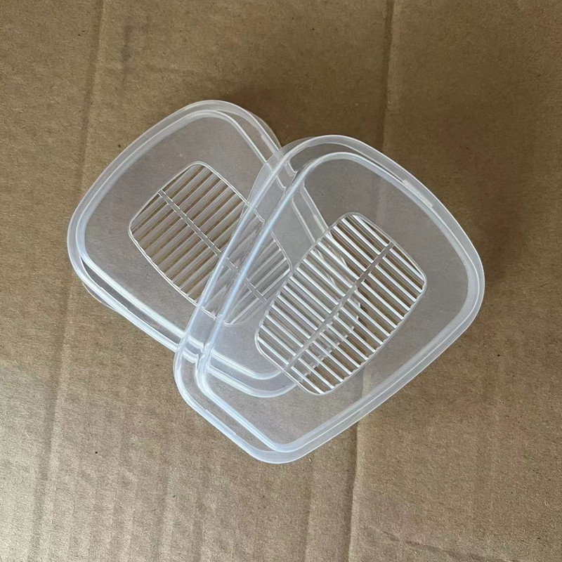 Tapa del filtro de algodón 501 5N11 accesorios del filtro de algodón 6200 máscara de gas caja de filtro de veneno cubierta transparente filtro de algodón hebilla Shell