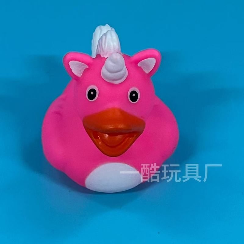 亚马逊搪胶圣诞鸭子吱吱叫造型鸭节日鸭浮水洗澡玩具鸭派对装饰摆|undefined