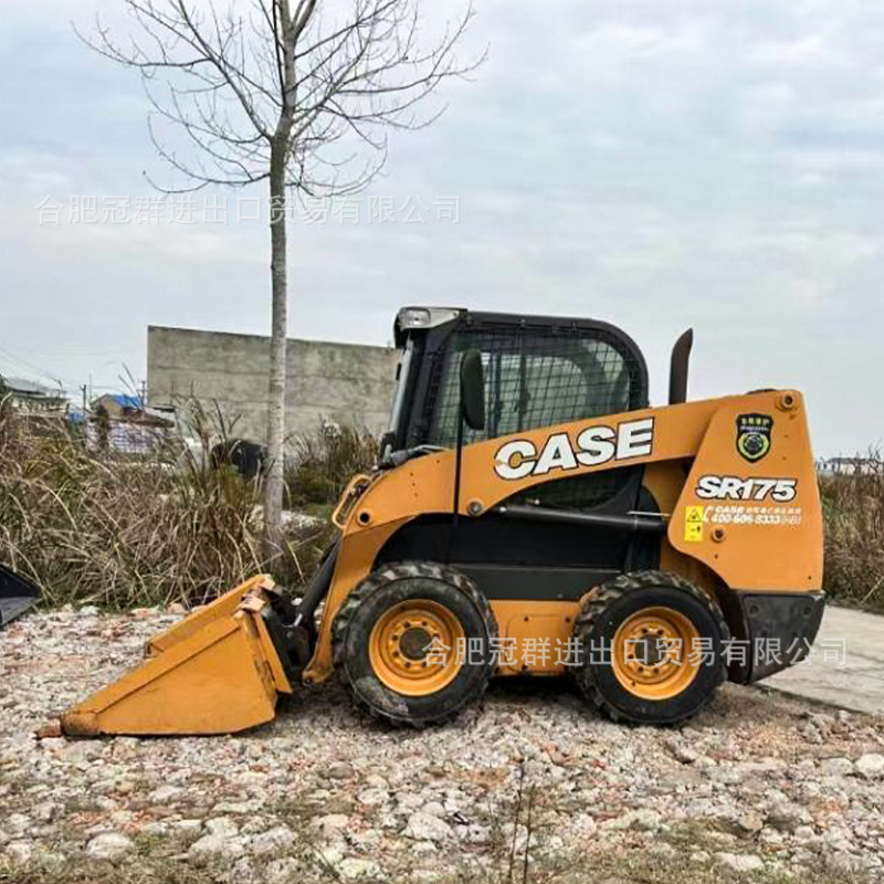 Cargador deslizante pequeño Case SR175 sitio de construcción mini carretilla elevadora multifuncional carretilla elevadora agrícola image 3