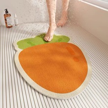 浴室防滑垫萝卜淋浴房儿童洗澡丝圈脚垫卫生间地垫镂空沥水隔水垫