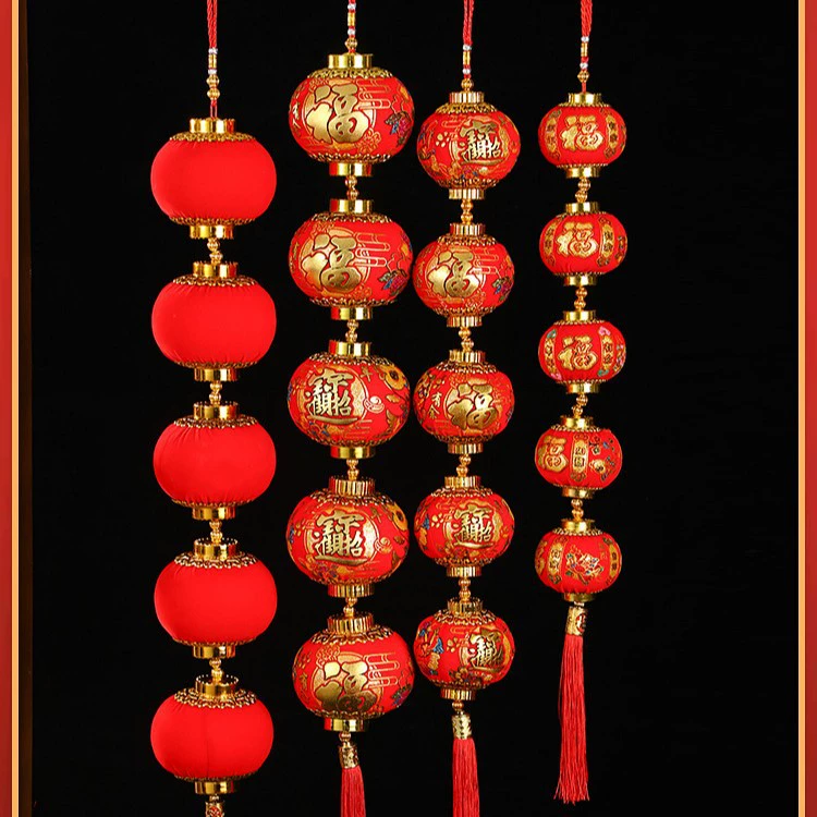 Фабрика прямых продаж Весенний фестиваль маленький красный фонарь