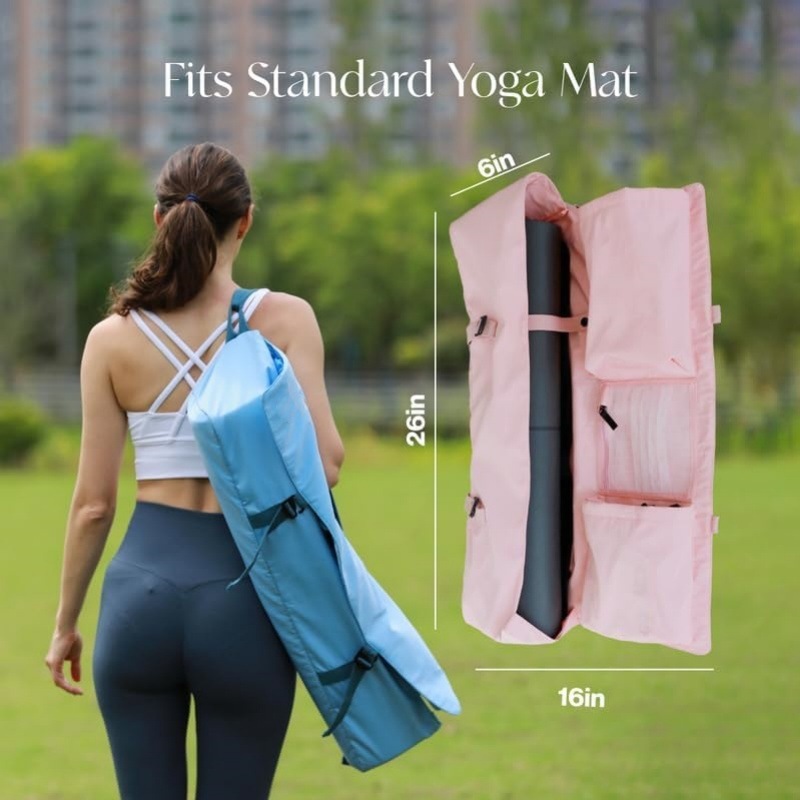 Amazon nuevo paquete de yoga en caliente bolsas de yoga bolsas de mochila con estofón ajustable bolsas de ejercicio casuales bolsas deportivas