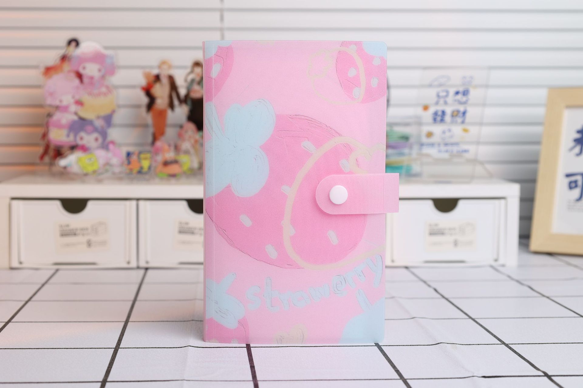 Wholesale Mini Kakka Albums: Star-Brand Anime 3-inch Photo Cards & Polaroid Storage with 120 Card Slots, Plus PP Fruit-Design Photo Albums