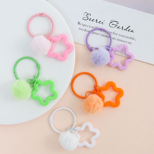 ���¿ɐ۲�ɫ�����ë��3cm��Ȧ耳׿�diy�ֹ���������Ʒ���l
