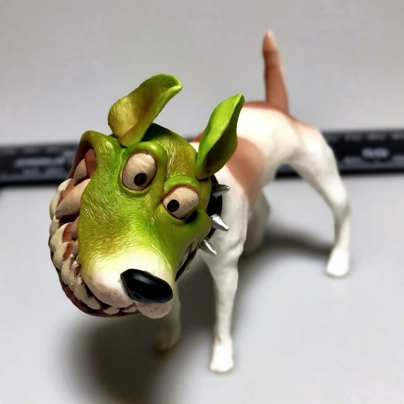 The Mask Dog Gk Movie Trendy Toy Figurine Statue Gift Desktop Decoration Statue in Bag Packaging