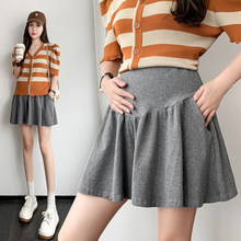 孕妇短裤2025夏季薄款外穿低腰阔腿休闲裤子宽松打底外穿运动裤裙