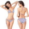 Top with cups, floral print