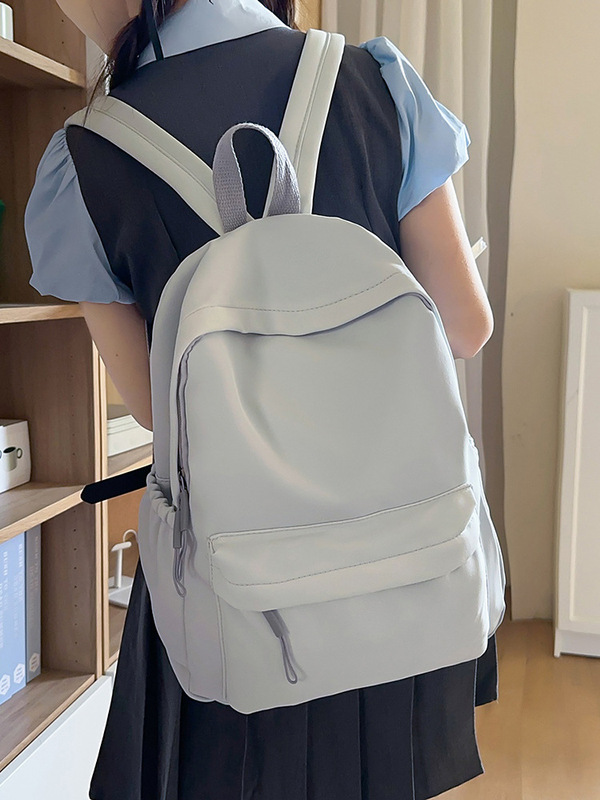 书包女ins小清新初中高中生 双肩包大容量学院风少女旅行休闲背包|undefined