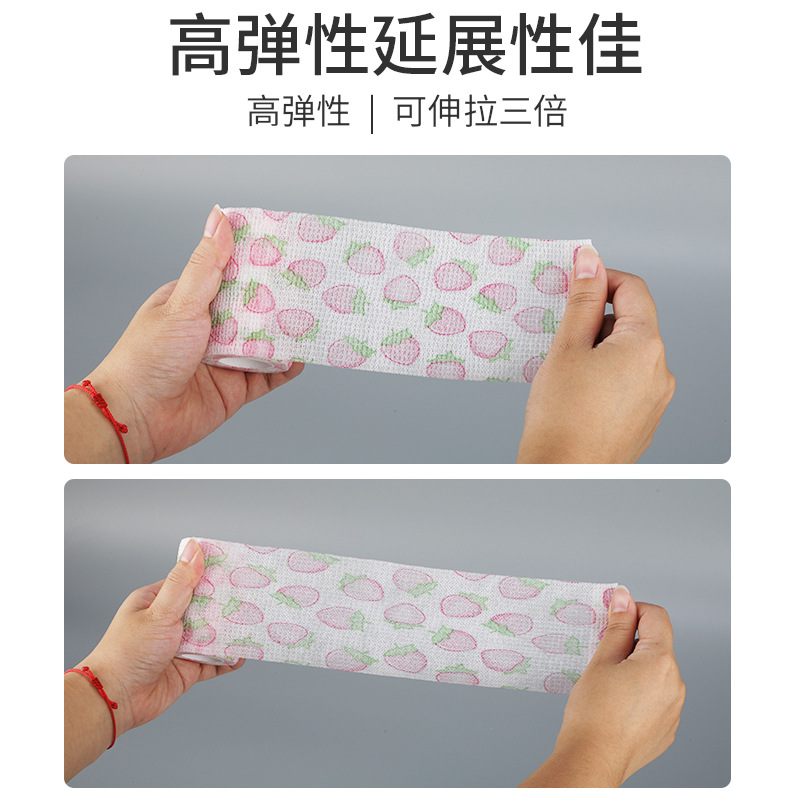 Zapatos del perro, atascamiento del pie, atascamiento del pie, cubierta disponible del pie, anti-Sucio y no-caída, vendaje auto-adhesivo antideslizante multifuncional