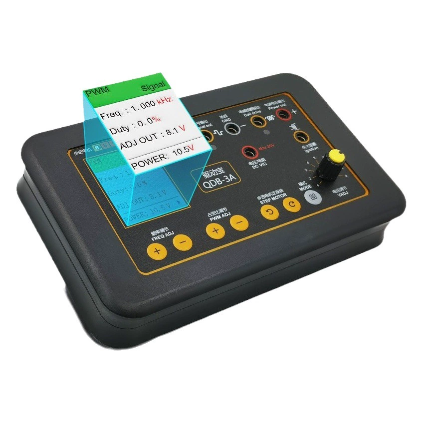 Тестер катушки зажигания автомобиля QDB-3A, шаговый двигатель холостого хода, соленоидный клапан, драйвер привода форсунки