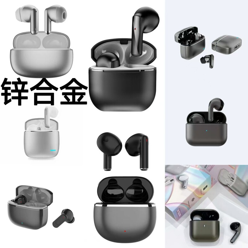 2026 Cross-Border K50 Zinc Alloy Wireless Bluetooth Earphones with Metallic Texture, Ultra-Long Battery Life, Sports Style Bluetooth