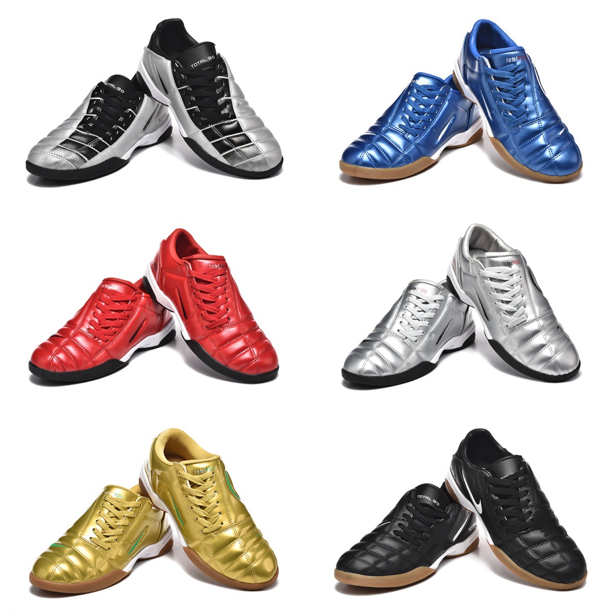 Zapatos de Fútbol T90 al por Mayor, Mismo Estilo que los Jugadores Estrella, de Caña Baja, para Estudiantes Hombres y Mujeres, Tacos para Césped, Entrenamiento de Competición, Zapatos Deportivos Antideslizantes para Exteriores