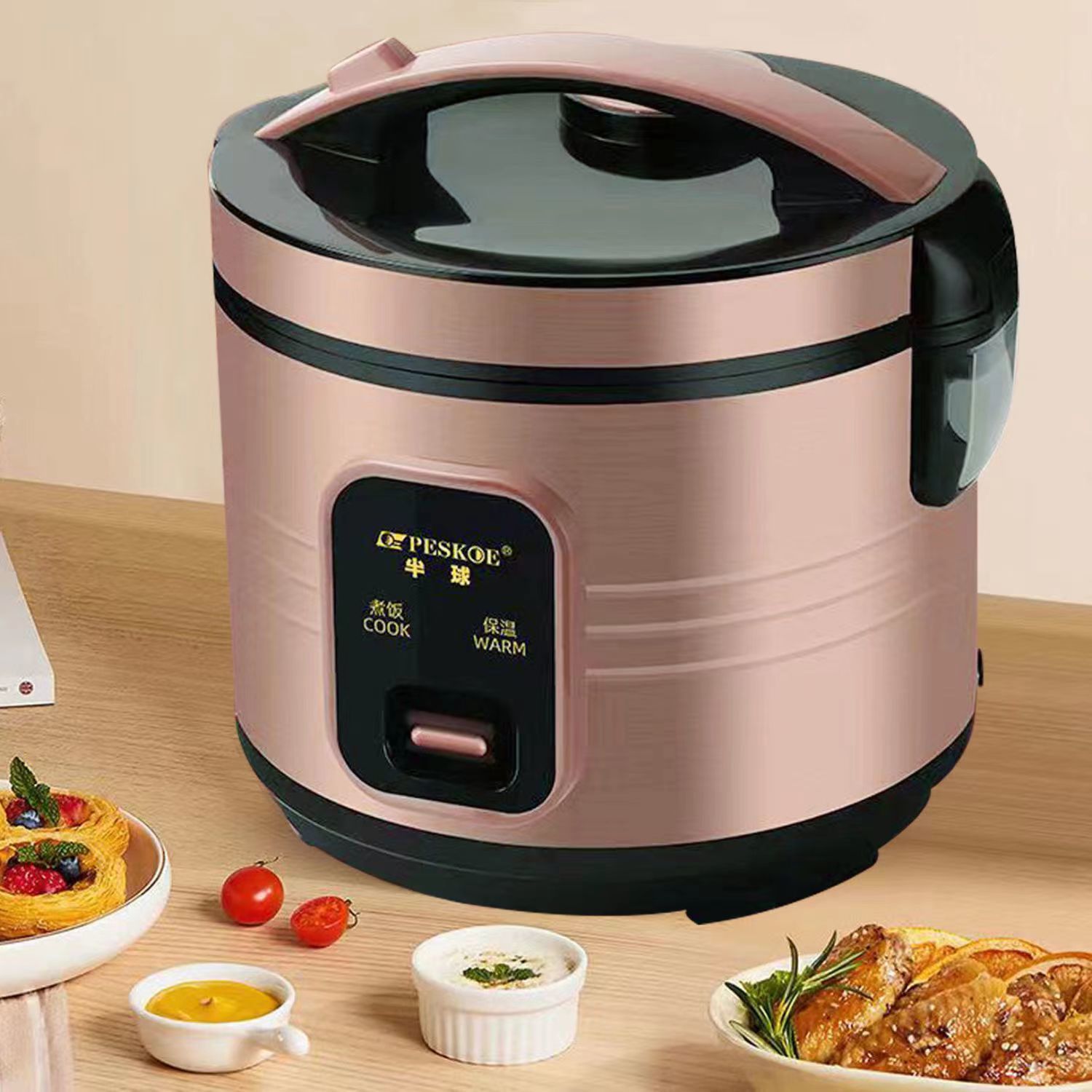 半球电饭锅家用大容量电饭煲迷你煲蛋糕煮粥老牌不粘蒸煮快速