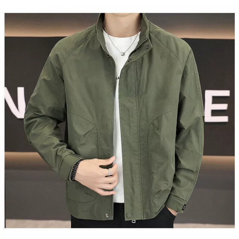 Мужской воротник повседневный простой дикий пиджак топ 7821