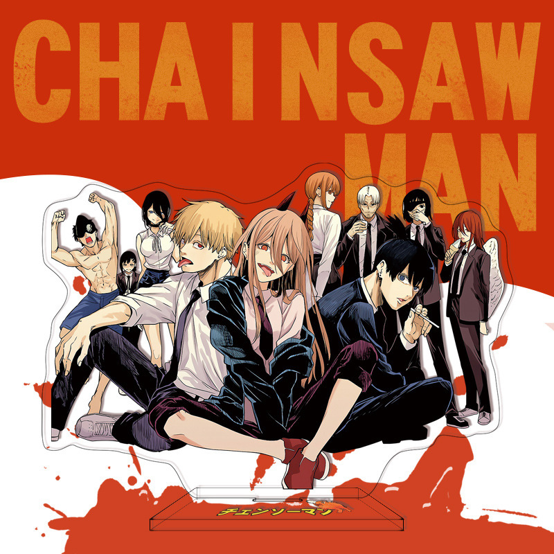 【鴻逸】チェーンソー人アニメアニメ漫画周辺立札16cm電次パワ国境を越えたソースはd制|undefined