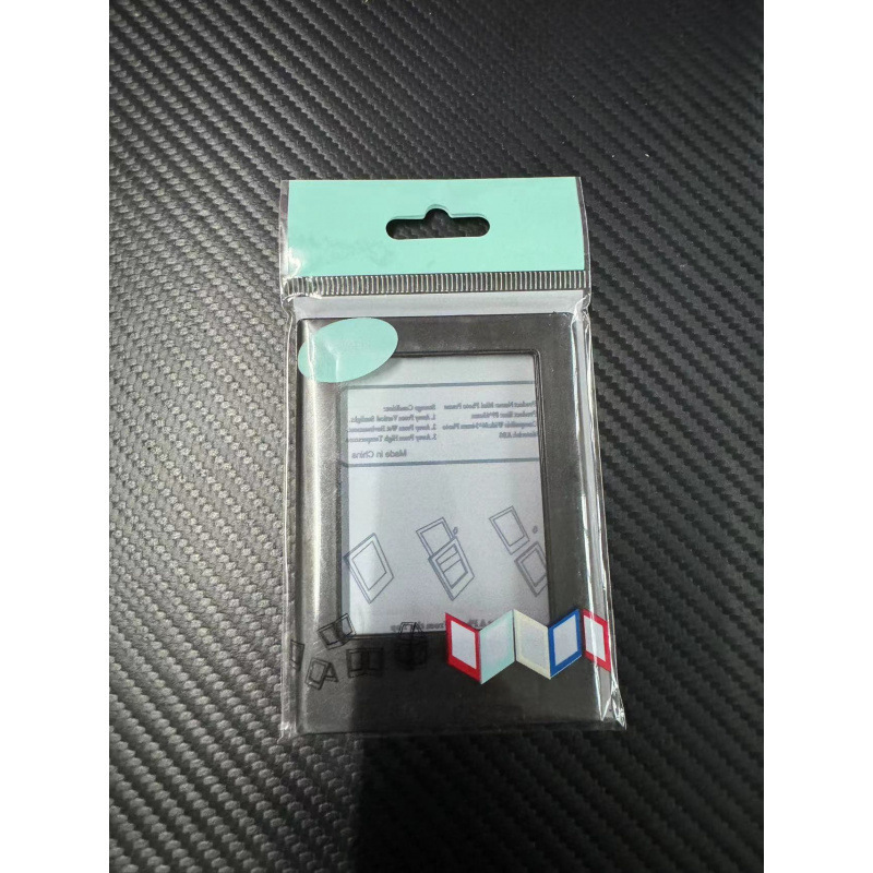 블랙 opp 가방 싱글 팩