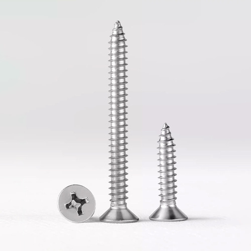 KA countersunk head self-tapping countersunk high-strength 304 stainless steel 201 stainless steel flat head cross self-tapping screw GB846