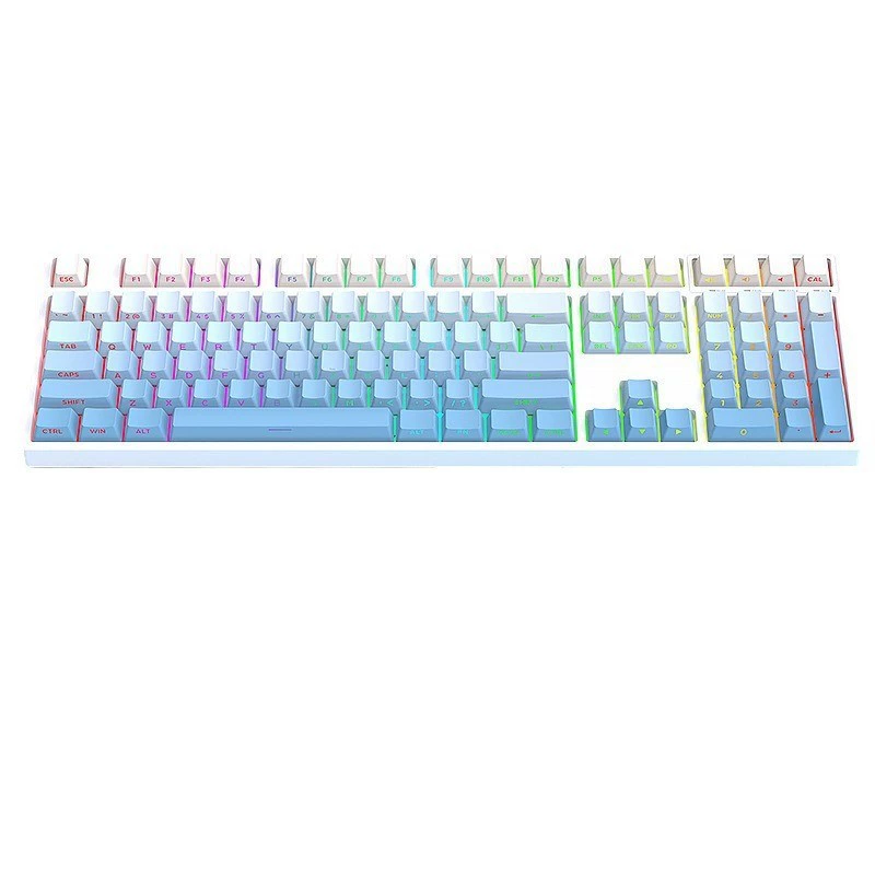Three -mode customer -based Gasket structure full key heat plug RGB mechanical keyboard carved other Bluetooth side