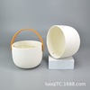 White ceramics, aromatherapy, candle, matte decorations, European style, simple and elegant design, Birthday gift