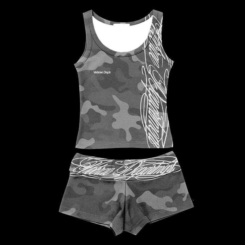 Y2K Letter Print Summer American Retro Sleeveless U-Neck Crop Top Women's Top Vest Hot Girl Shorts Set