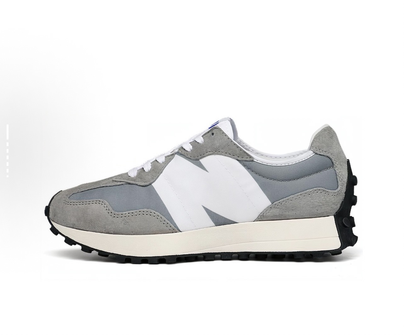 Putian Chunyuan nb327 Yuanzu gris negro samurai zapatos de hombre ligero de suela gruesa deportiva casual zapatos de mujer retro zapatos papá