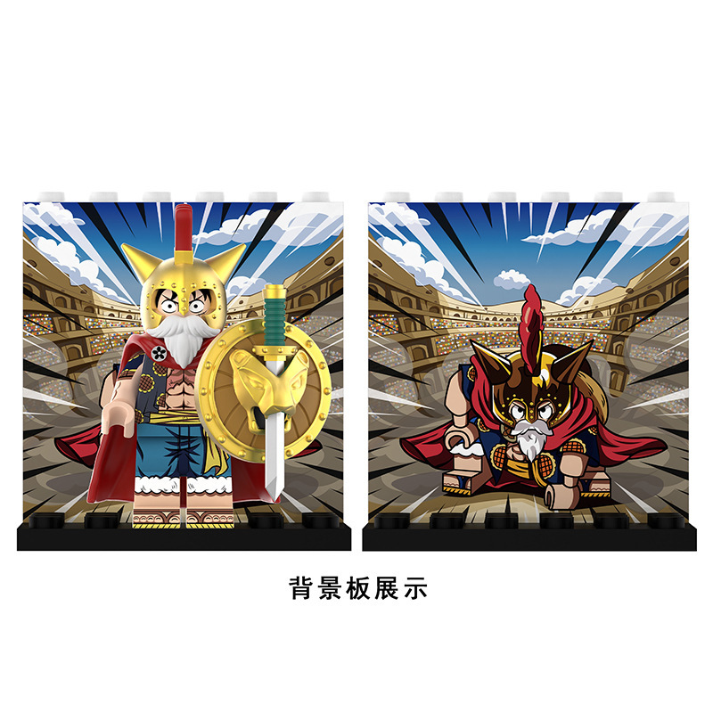 外国貿易供給袋 DY639 日本アニメロビンエースワンピース組み立てビルディングブロック人形おもちゃ|undefined