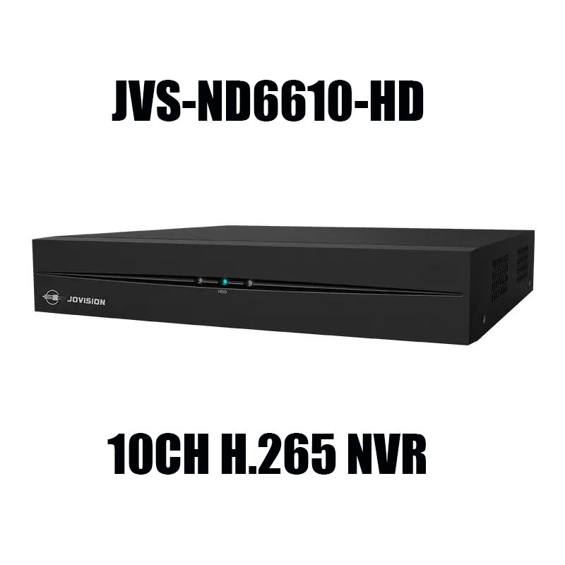 中维世纪英文版10路NVR JOVISION JVS-ND6610-HD 10CH H.265 NVR