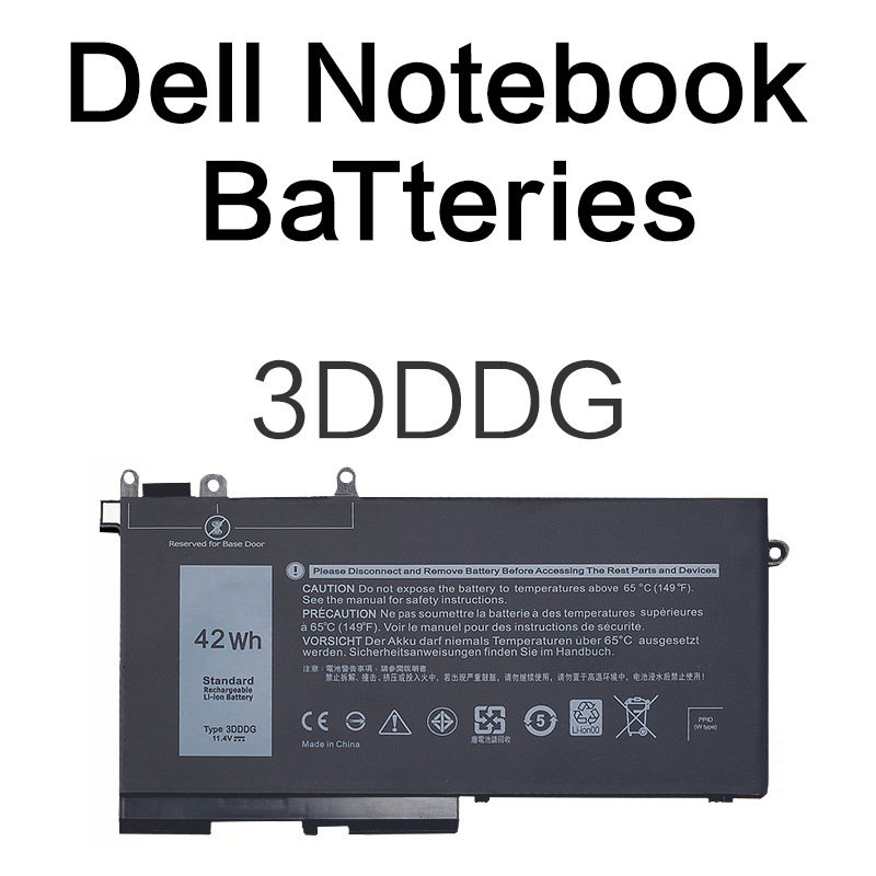 Gjknx 42Wh Battery Suitable for Dell Latitude E5480 5491 5591 3520 3530