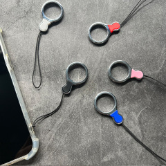 携帯電話のリングのバックルの掛け金の短い鍵の携帯電話の携帯電話の紛失防止のチェーンの掛け金のリングの吊り紐