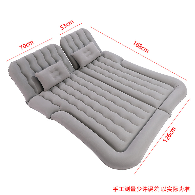 Car Inflatable Bed Car Rear Travel Mattress SUV Sleeping Mat Trunk Universal Air Cushion Car Sleeping Bed