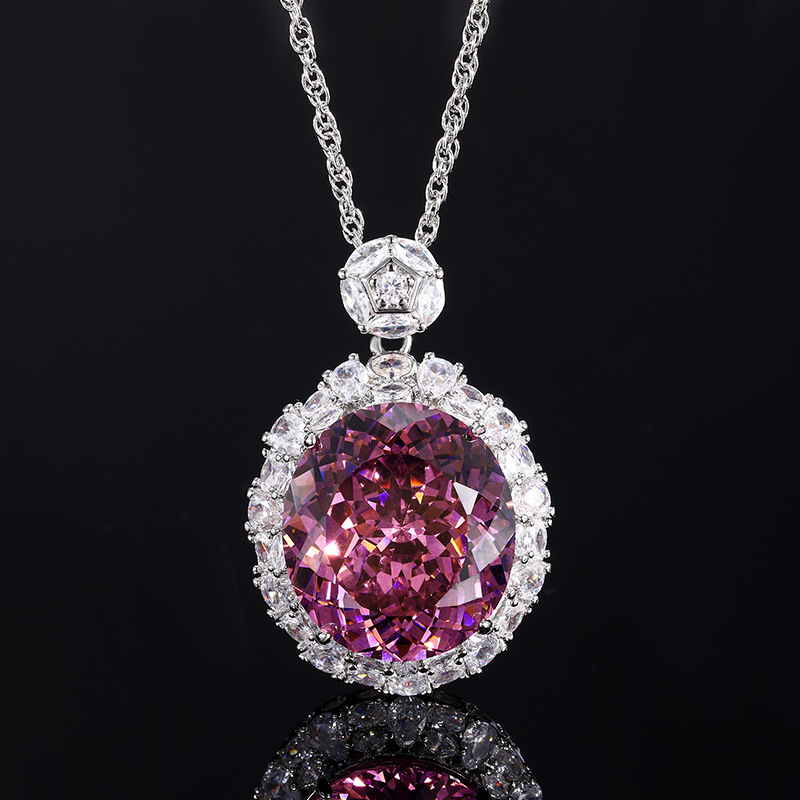 2024 nueva joyería Zhuang Shengsheng fondo de cobre chapado en oro simulación nido de pájaro cortado temperamento retro colgante de lujo ligero 18*20