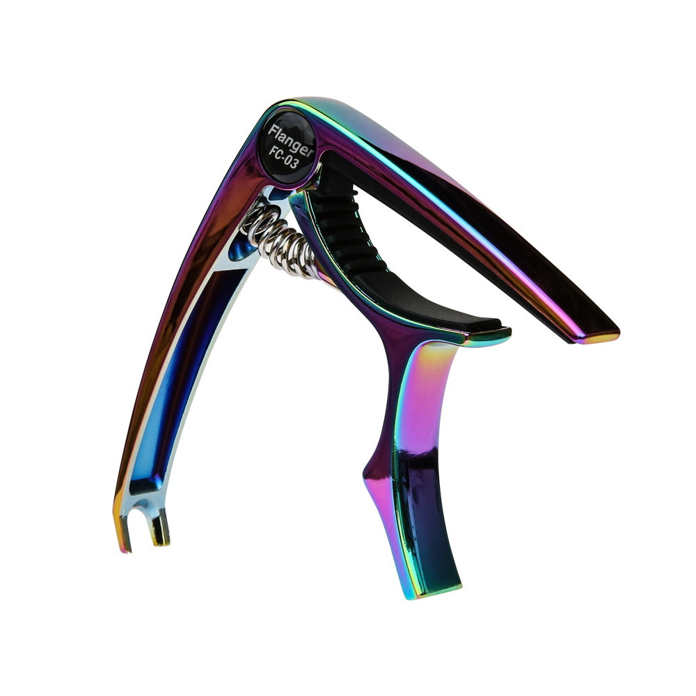 Capotasto per chitarra acustica e fonica Flanger Folk, accessori per chitarra_voghion.com