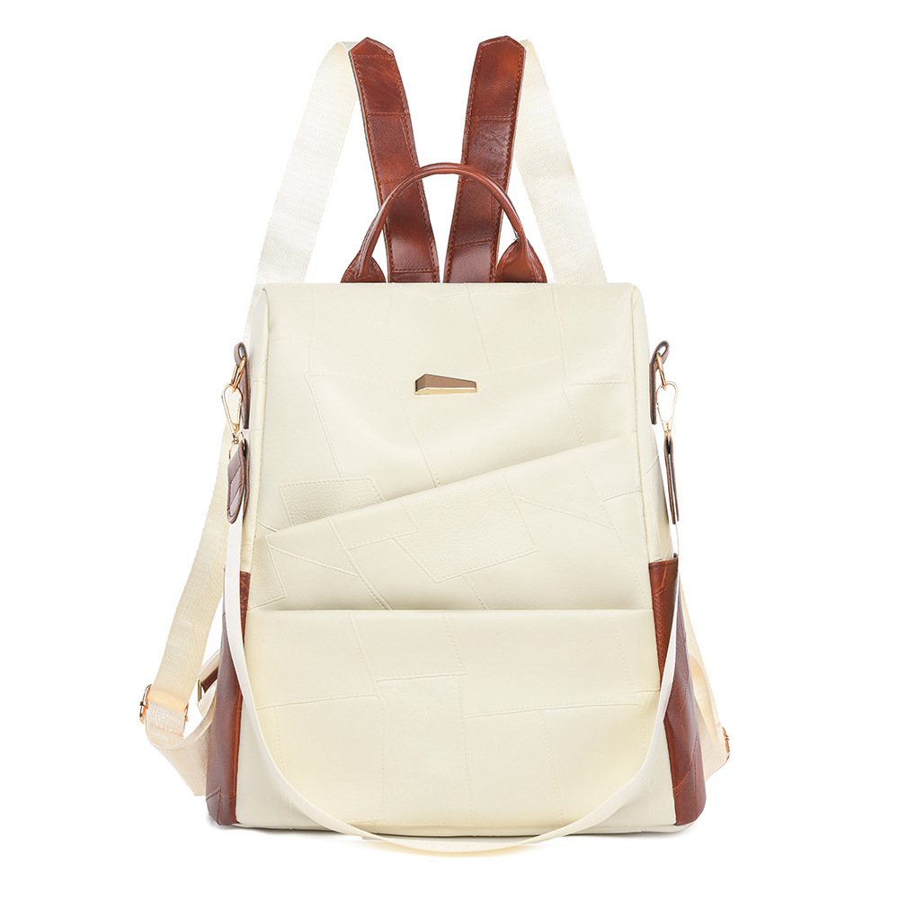 Mochila antirrobo para mujer 2024 verano nuevo estilo moda coreana de gran capacidad mochila para mujer bolso urbano simple de doble uso