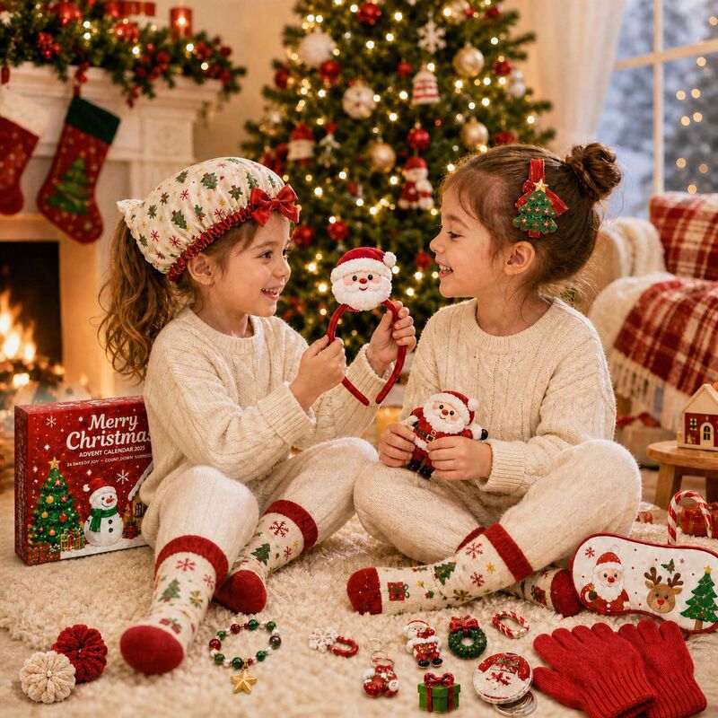 Cross-Border Christmas Blind Box Kidsren's Party Gift Decompression DIY Hand-Torn Countdown Calendar Blind Box Christmas Toy Cross-Border Christmas Blind Box Kidsren's Party Gift Decompression DIY Hand-Torn Countdown Calendar Blind Box Christmas Toy