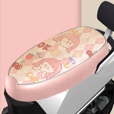 Waterproof M5-M Anti-Slip and – Electric vehicle foot mat - yadi-m25-m-leather-seat-cushion-platform-girl-l
