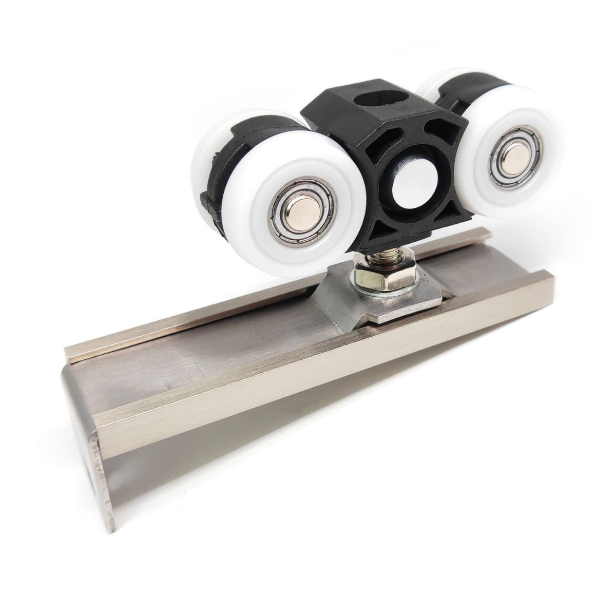 【特别推荐】插片型木门滑吊轮移门吊轮平移门滑轮静音吊轮 轨道