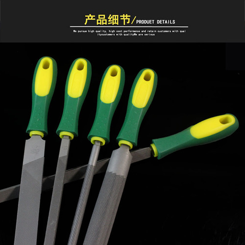 File grinding tool set alloy woodworking tool triangular file medium tooth small semi-circular fitter file steel file round